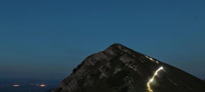 Noćni uspon na Visočicu 2018